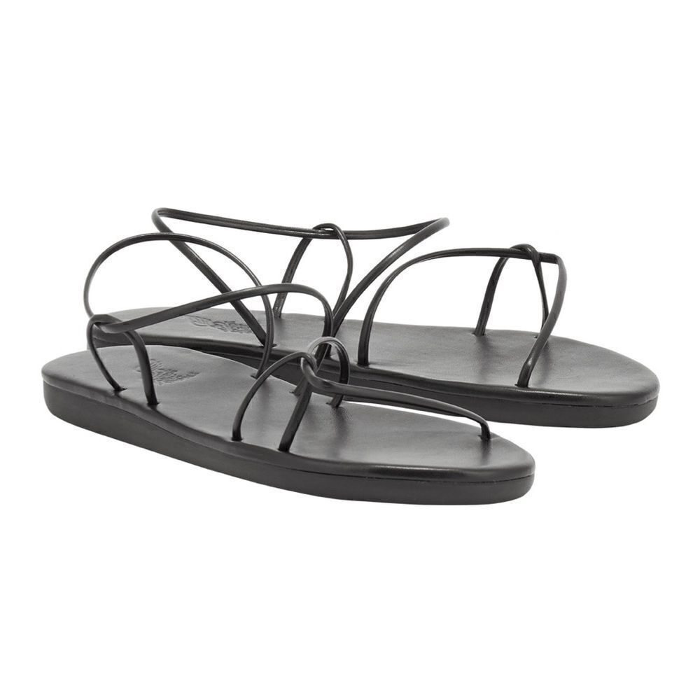 ANCIENT GREEK SANDALS Proorismos Black Sandals